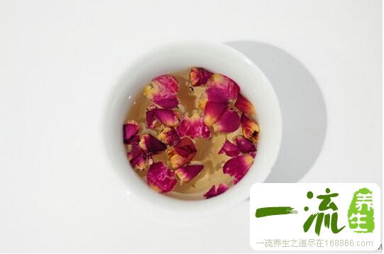 玫瑰花茶功效