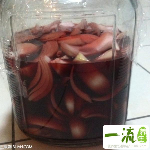 自制养生洋葱葡萄酒
