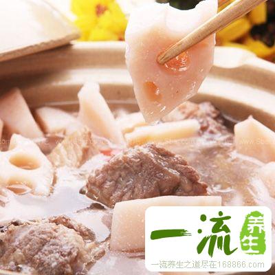 莲藕排骨汤的做法 两大食材为您养生