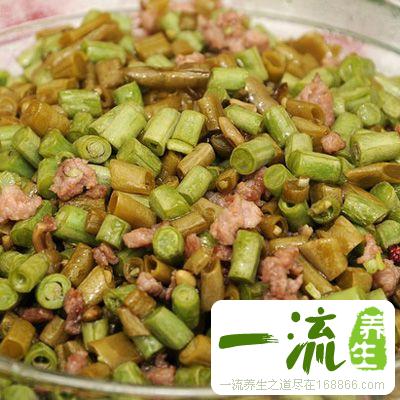 烂肉豇豆的做法 稀饭的最好搭档