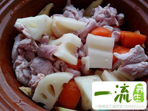 莲藕瘦肉汤