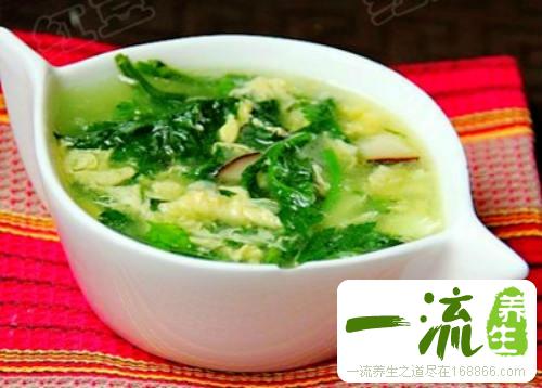 菊花脑蛋汤