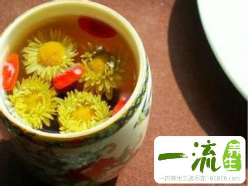 蜂蜜菊花枸杞茶