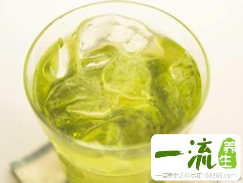 喝冰绿茶能减肥吗