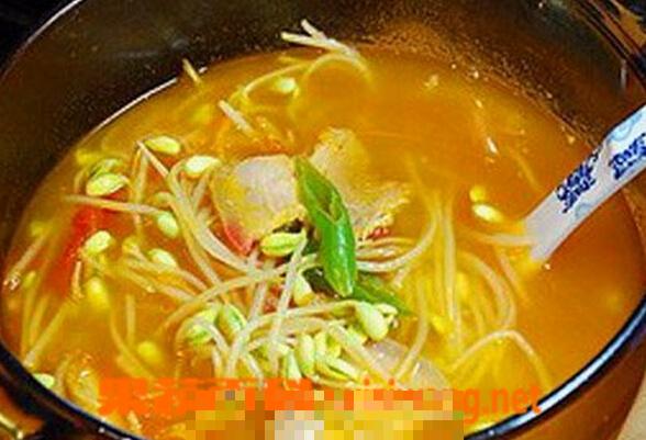 豆牙汤的材料和做法