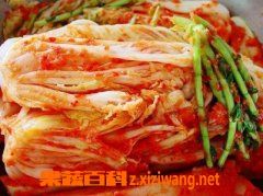 韩国辣白菜的制作方法