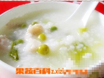 豌豆鸡肉粥