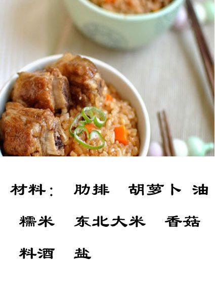 排骨焖饭怎么做好吃 电饭煲排骨焖饭的做法图解