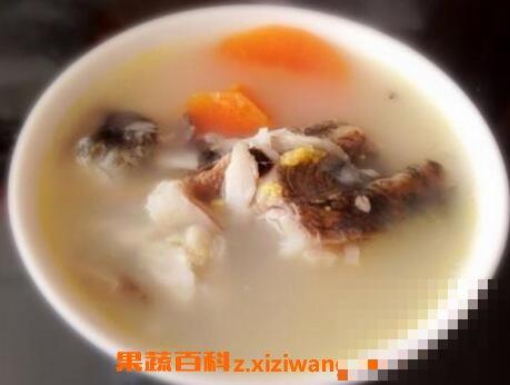 鲫鱼胡萝卜汤的功效与作用