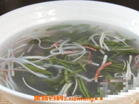西湖莼菜汤怎么制作 西湖莼菜汤做法