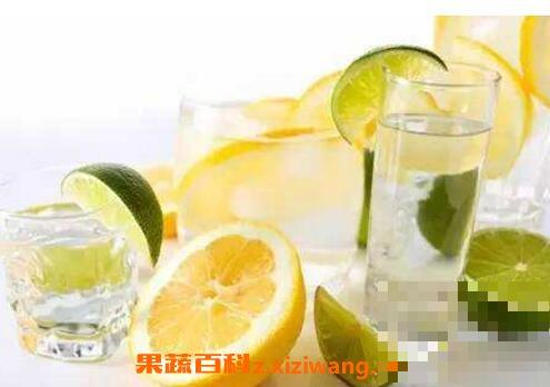 喝柠檬水有什么好处与功效
